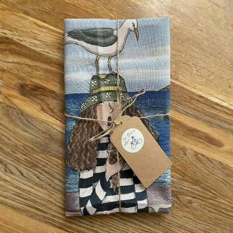 Please do not feed the Gulls - Tea Towel