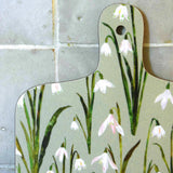 Snowdrops - Mini Chopping Board