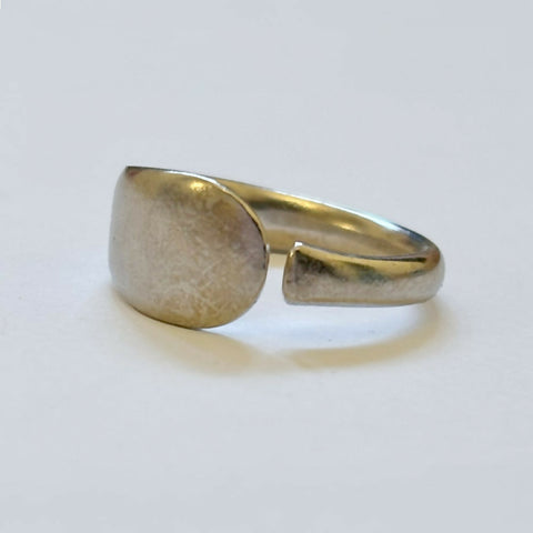 1990 Sterling Silver Butter Knife Handle Ring