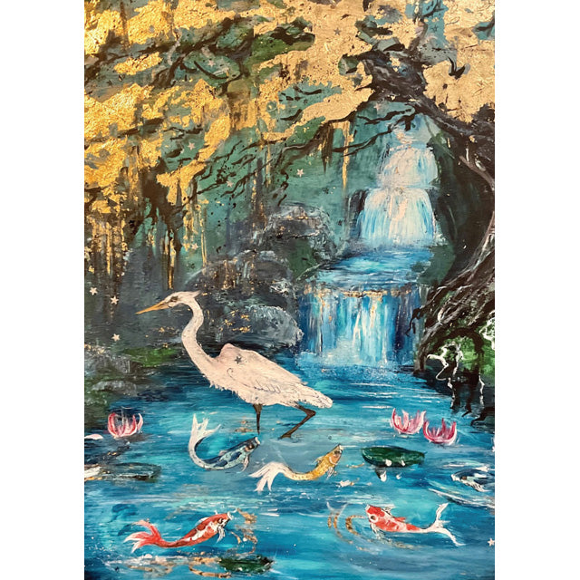 A fine art greeting card by painter Sally Bruce Richards