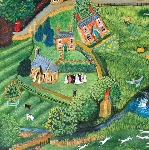 A fine art greeting card by painter Sheena Griffiths-Baker