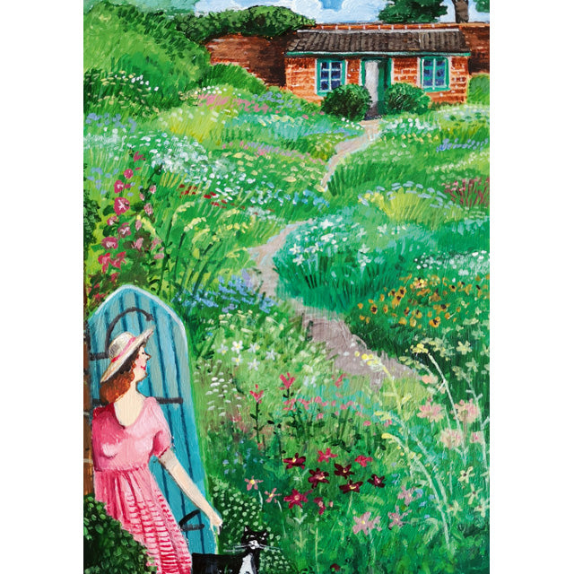 A fine art greeting card by painter Stephanie Lambourne