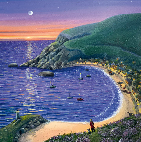 A fine art greeting card by painter Sarah Latham