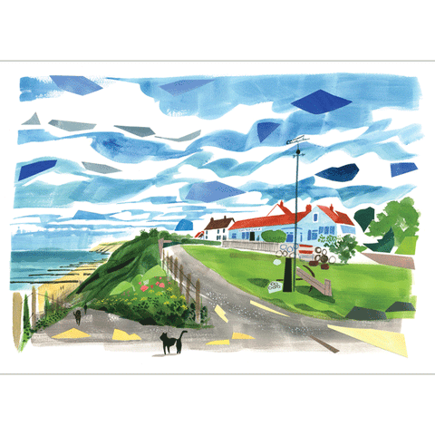 A fine art greeting card by Mixed Media Artist Sarah McMenemy