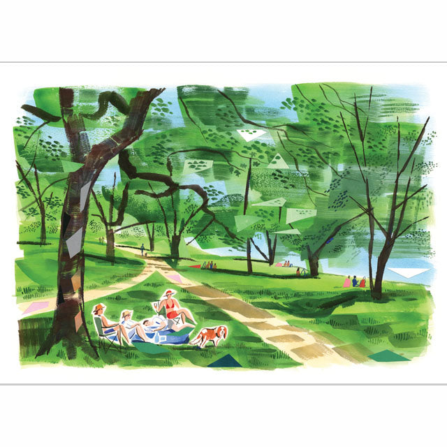 A fine art greeting card by Mixed Media Artist Sarah McMenemy