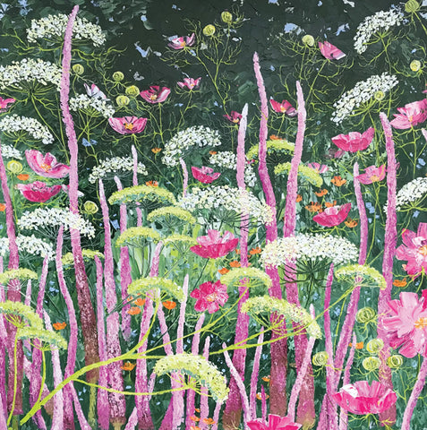 Sarah Pye, Umbles In Cosmos, Blank Art Greeting Card