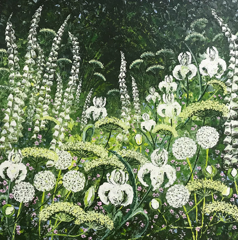 A fine art greeting card by painter Sarah Pye