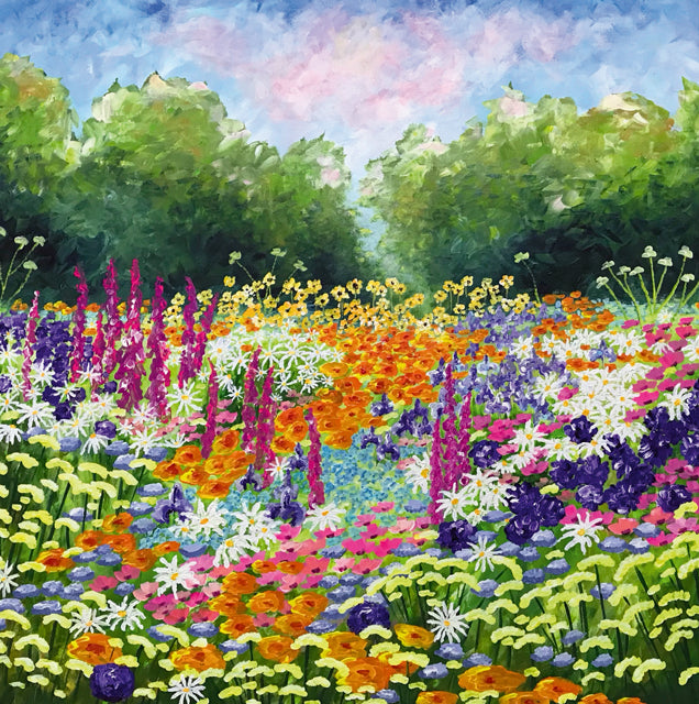A fine art greeting card by painter Sarah Pye