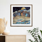 Waiting For The Day To Begin, Southwold Harbour - Giclee Print