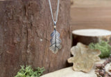 Silver Oak Leaf Necklace by Curious Magpie Jewellery (3)
