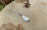 Silver Oak Leaf Necklace by Curious Magpie Jewellery (4)