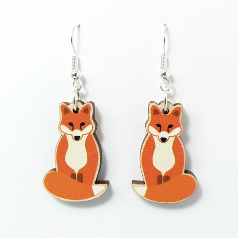 Fox Drop Earrings