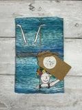 Early Morning Dip - Tea Towel