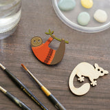 Design Your Own Brooches Kit - Deep In The Jungle