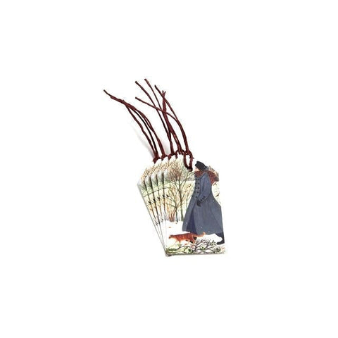 TAG DN0 01 - Another Walk In The Snow - Set of 5 gift tags