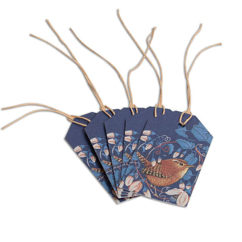 Jenny Hancock -  Wren - Set of 5 gift tags