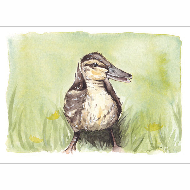 A fine art greeting card by painter Tessa Fox