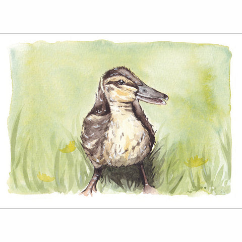 A fine art greeting card by painter Tessa Fox