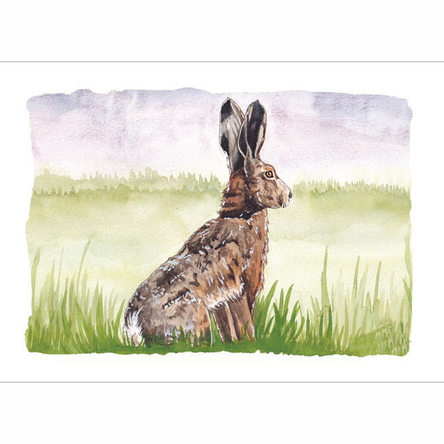 A fine art greeting card by painter Tessa Fox