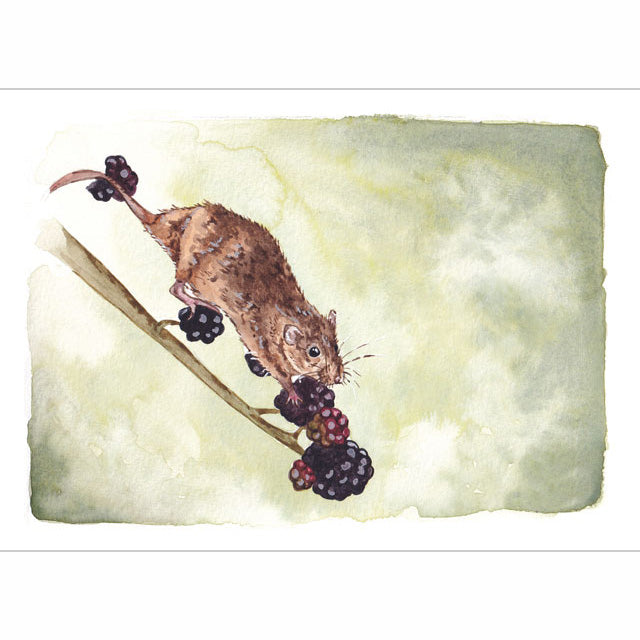 A fine art greeting card by painter Tessa Fox