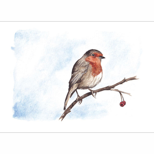 A fine art greeting card by painter Tessa Fox