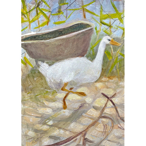 A fine art greeting card by painter Tessa Newcomb