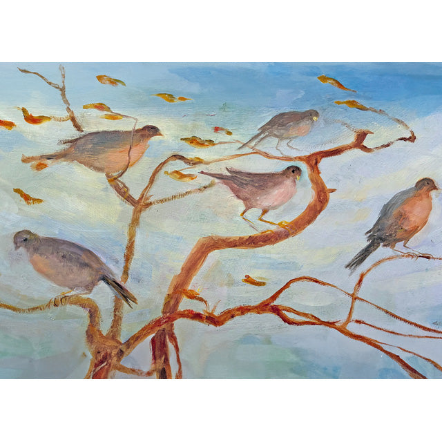 A fine art greeting card by painter Tessa Newcomb