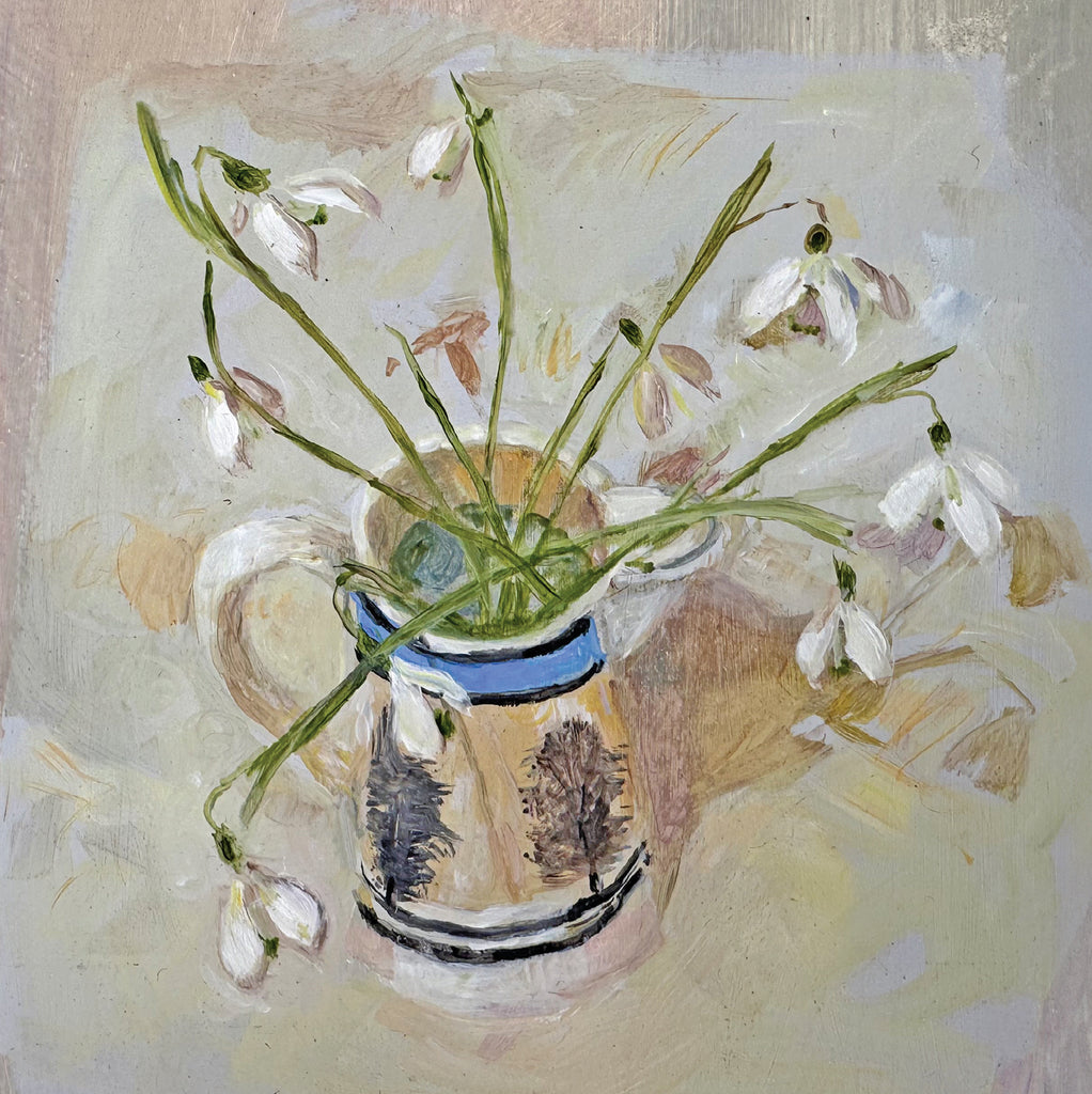 A fine art greeting card by painter Tessa Newcomb