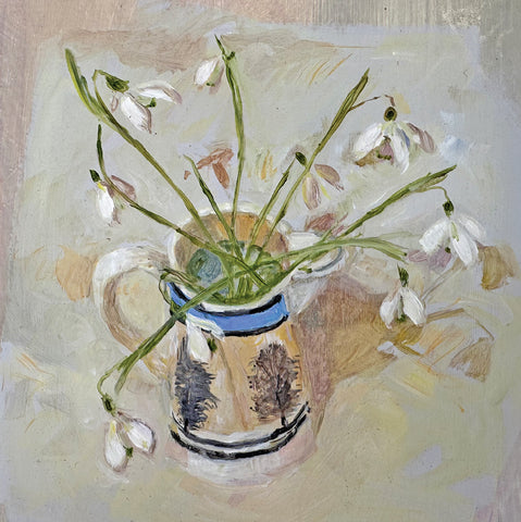 A fine art greeting card by painter Tessa Newcomb