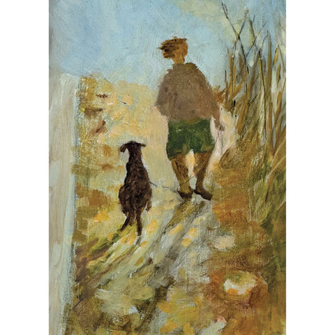 A fine art greeting card by painter Tessa Newcomb