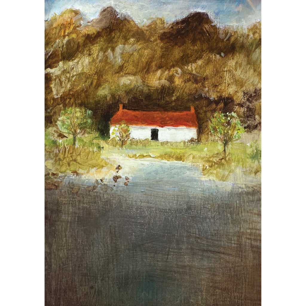 A fine art greeting card by painter Tessa Newcomb