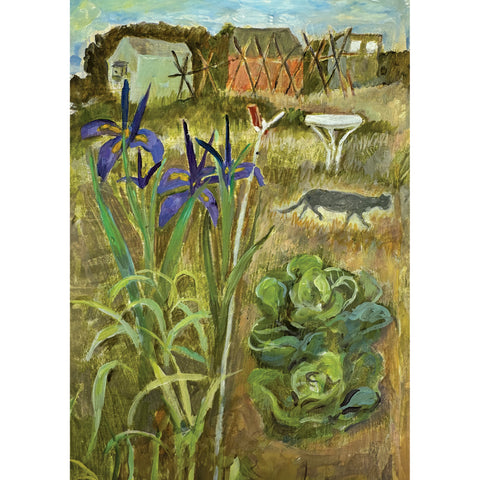 A fine art greeting card by painter Tessa Newcomb