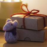 Handmade Needle Felted Mouse Decoration - Made to Order