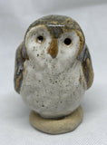 Small Stoneware Owl - Handmade in Devon - Ceramic Sculpture