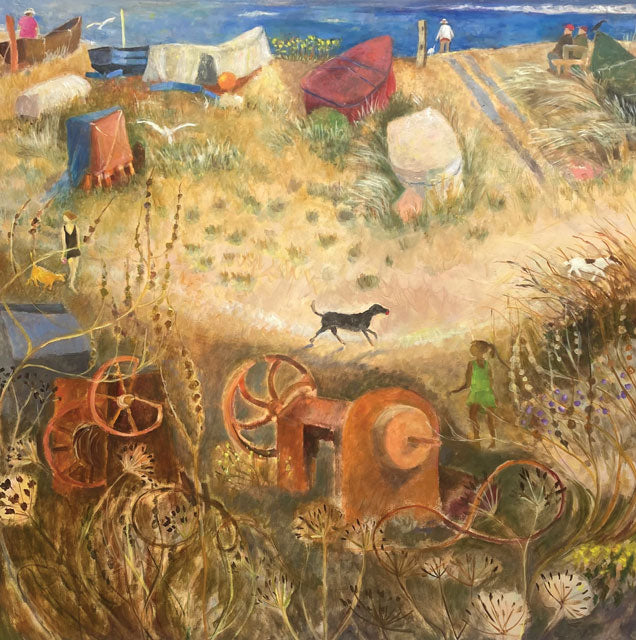 Those Wonderful Evenings - A fine art greeting card by painter Tessa Newcomb
