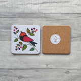 Songbird coaster front reverse 1024