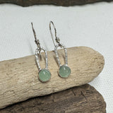 Green Aventurine Dangle Earrings