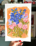 Delphinium Floral Print in hand-05-2000px