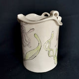 Queen of The Morning Vase - handmade ceramic