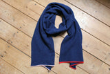 Soft Lambswool Dark Blue Scarf