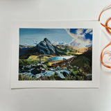 Snowdonia, Wales - Giclee Print