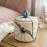 Love Petals Keepsake Pot - handmade ceramic