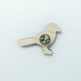 Magpie Pin Badge Back
