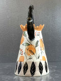 Magic Garden Tea/Coffeepot - handmade ceramic