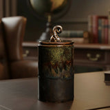 Rich Seam Keepsake Pot - handmade ceramic