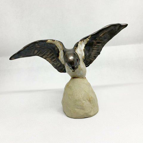 Swallow in Flight - Ceramic Sculpture 2