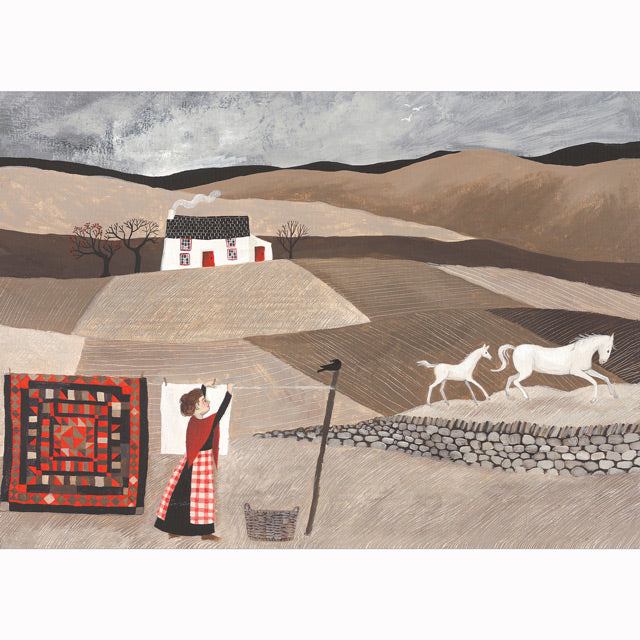 Valeriane Leblond, Precious Moments, Fine Art Greeting Card