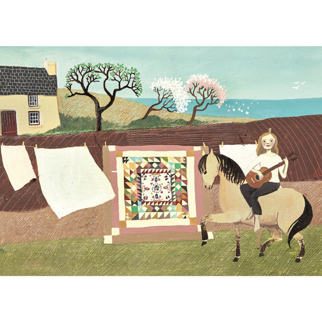 Valeriane Leblond, The Melody of Home, Fine Art Greeting Card