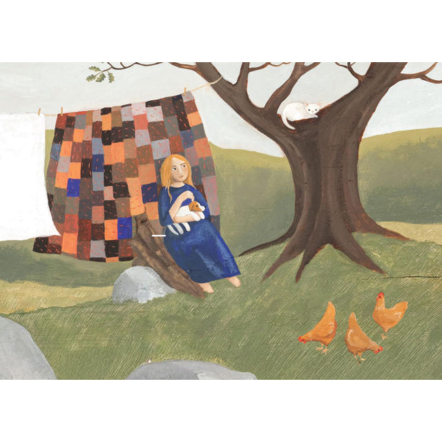 A fine art greeting card by painter Valeriane Leblond
