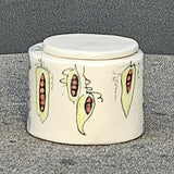 Hot and Cold Keepsake Pot - handmade ceramic